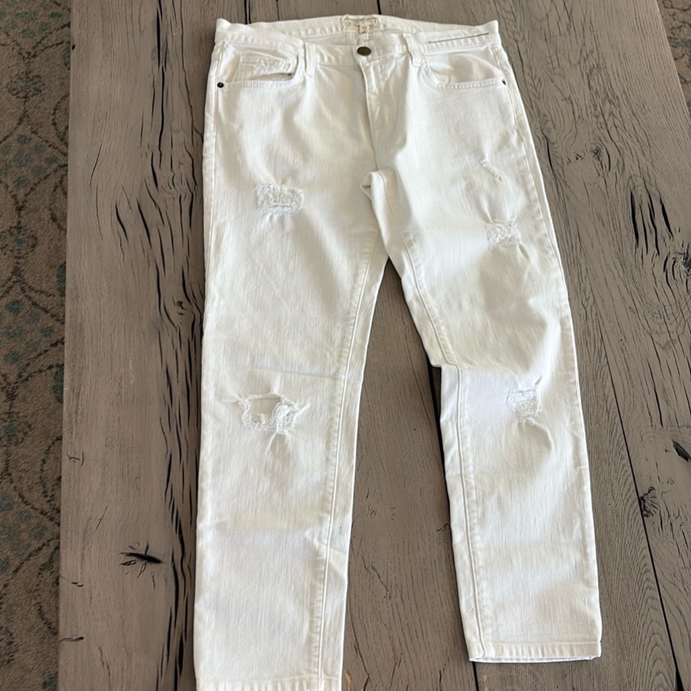 Current Elliott ankle jeans